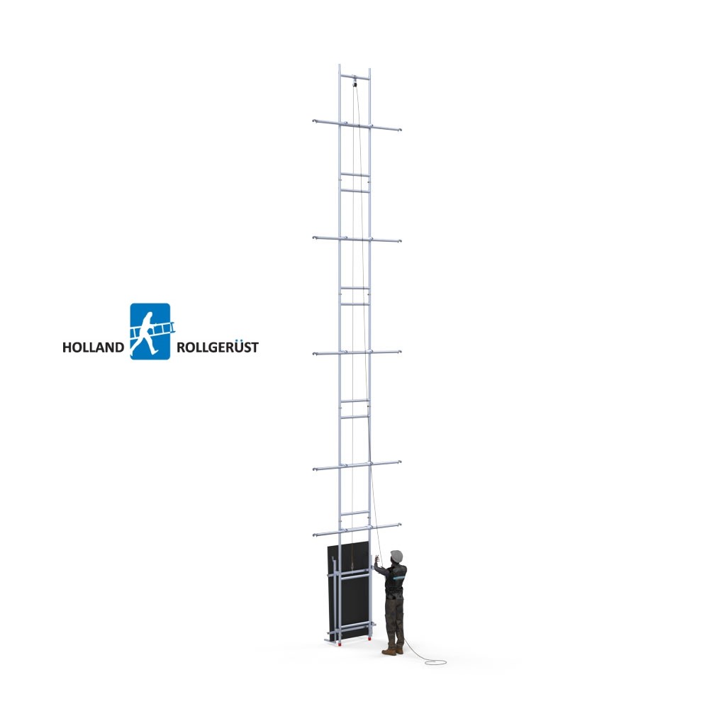 ROLLGERÜST SAFE 1.35x2.50x10.3m AH + SOLAR ANLAGE – Bild 10