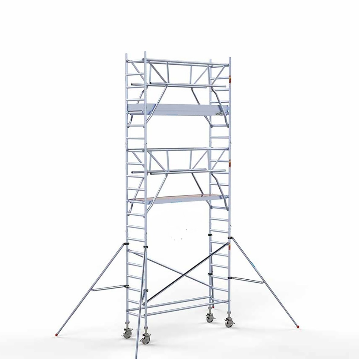 Fahrgerüst mit Geländer 0.75 x 1.90 x 7.2m