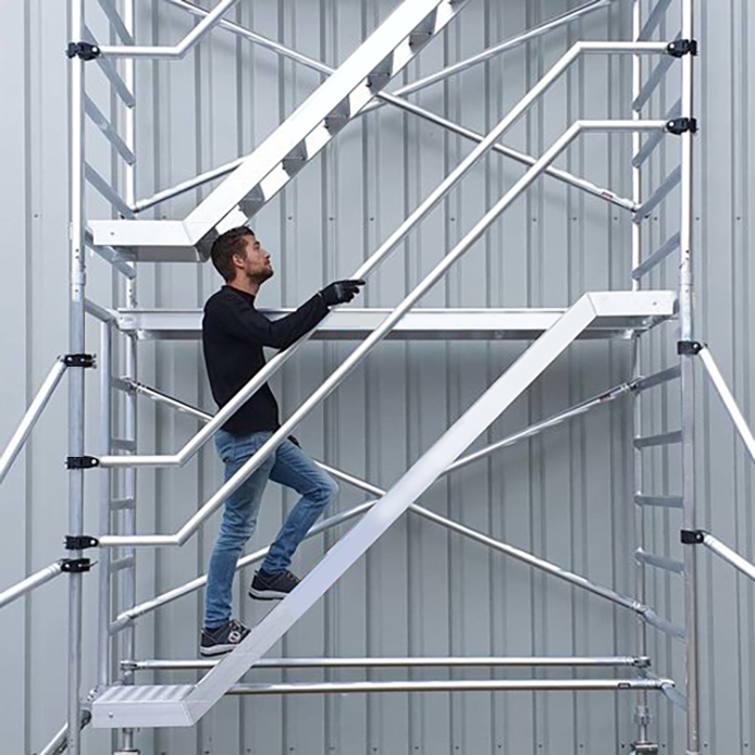 1) TREPPENTURM 10M & ANHÄNGER TOP ANGEBOT! – Bild 6