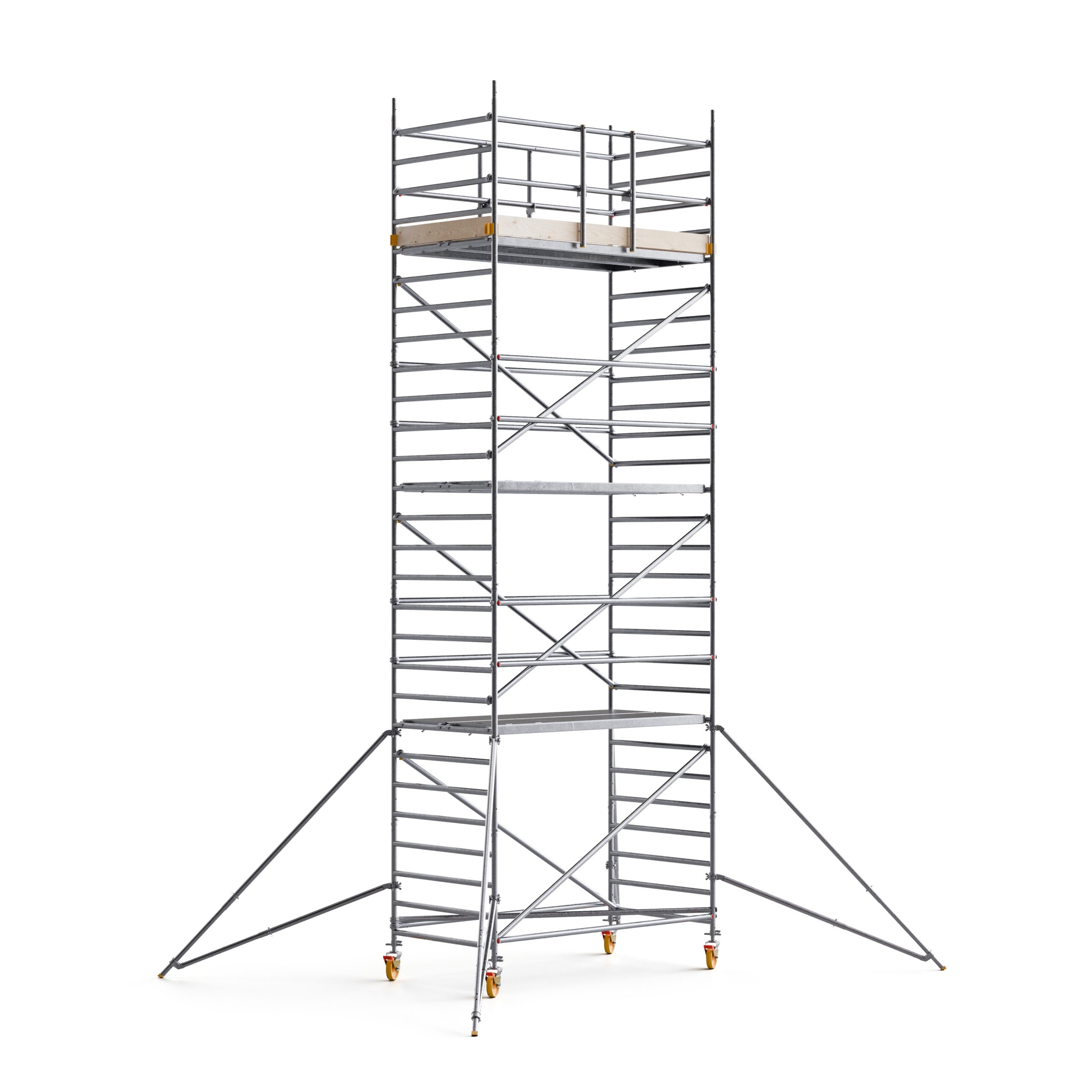 1) Rollgerüst Custers 1.3x2.50x8.3m