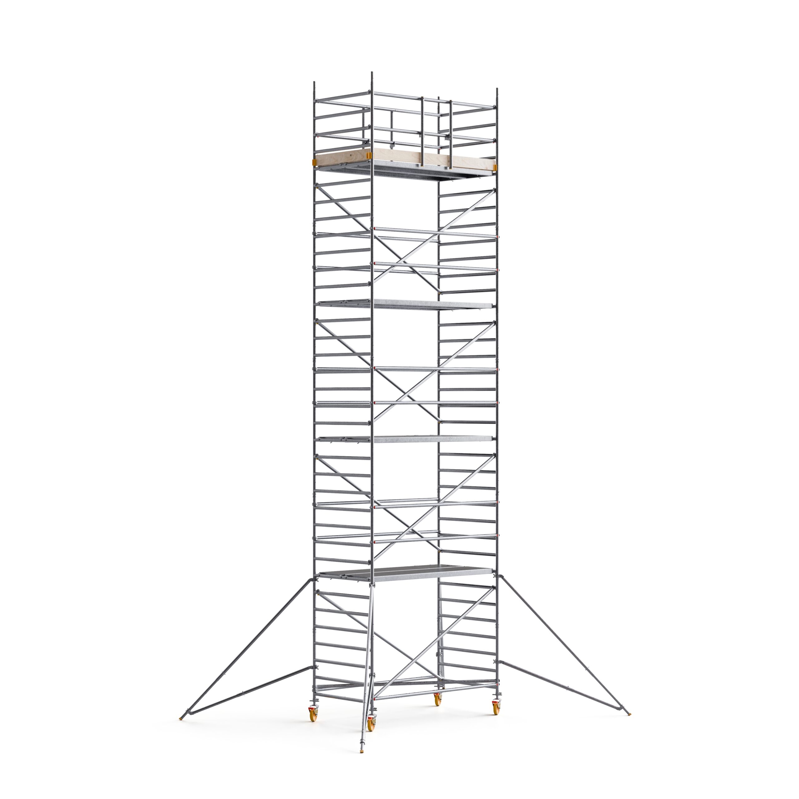 2) Rollgerüst Custers 1.3x2.50x10.3m